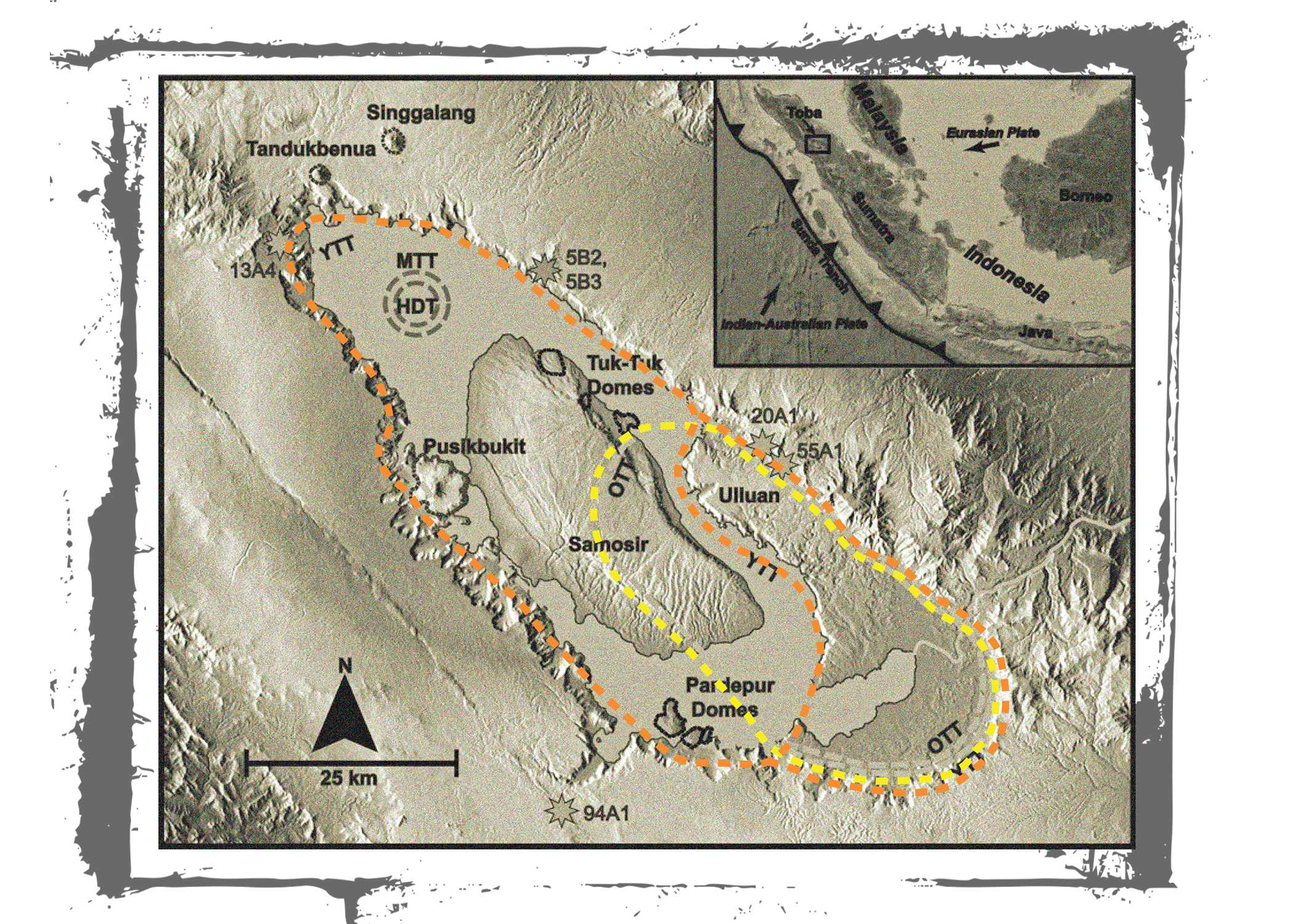 Stratigraphic correlation and basin maps